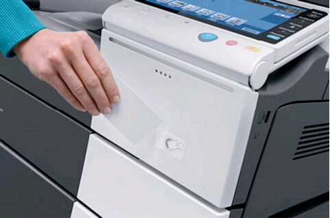 柯尼卡美能達C284e IC卡刷卡認證輸出