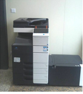 醫院配備的柯尼卡美能達A3彩色數碼復合機bizhub C364e--科頤辦公分享