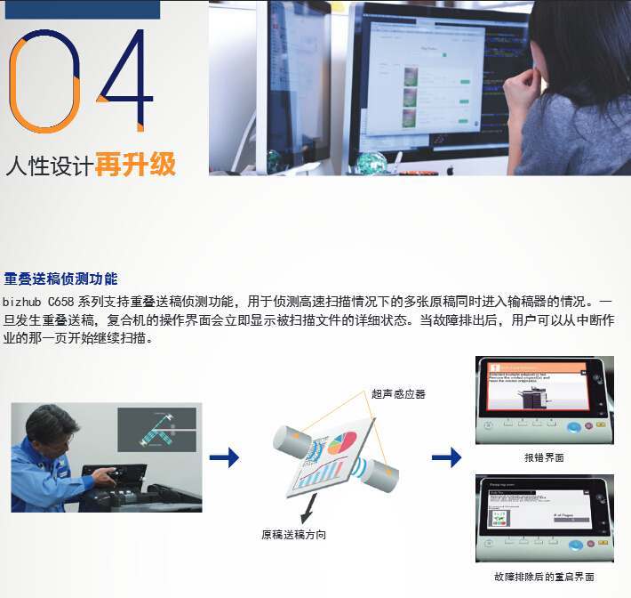 柯尼卡美能達彩色復印機C458人性設計再升級-科頤辦公 柯尼卡美能達彩色復印機C458人性設計再升級-科頤辦公