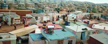 貧民窟追擊戰，毫不畏懼