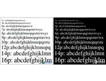 柯尼卡美能達復印機bizhub306質(zhì)量測試 小字佳黑度均勻