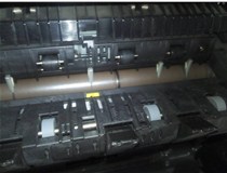 柯尼卡美能達BH363復印機打印有黑色影是什么問題？