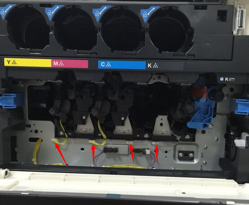 柯尼卡美能達復印機C227硒鼓更換步驟2 柯尼卡美能達復印機C227硒鼓更換步驟2