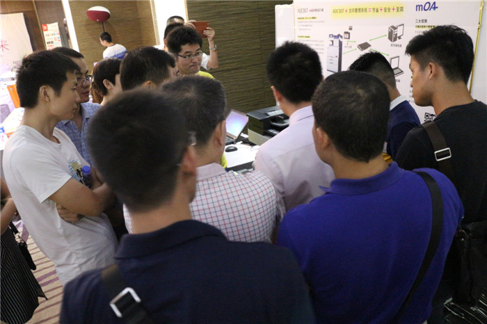 辦公解決方案全國巡回體驗會-廣州站，AD289s復印機產品體驗區，現場來賓積極互動，現場體驗，氣氛熱烈~-科頤辦公分享